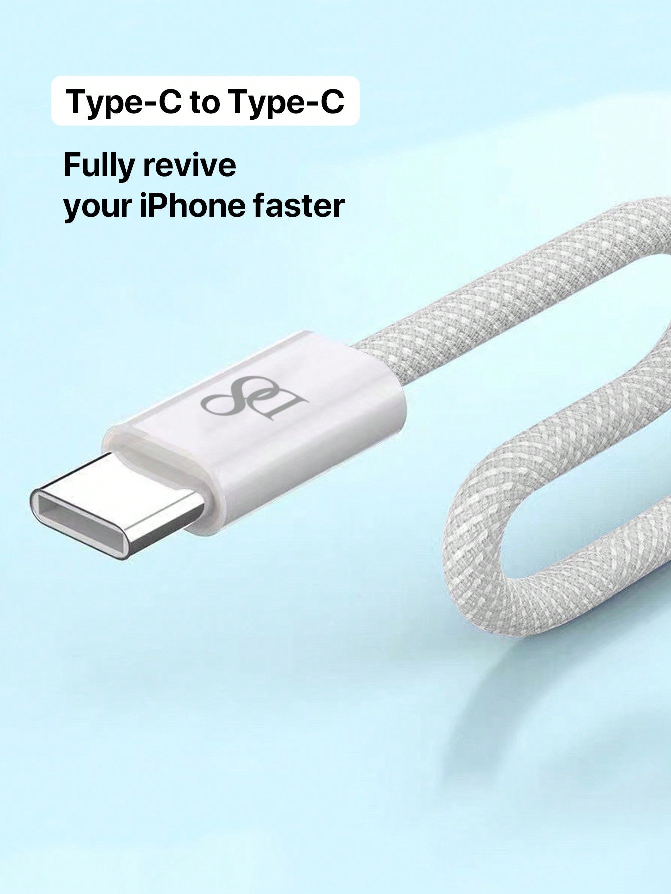D8 20W USB-C PD 고속 충전기 세트 (케이블 포함) 아이폰 15 / 아이패드 고속 충전 완벽 지원!