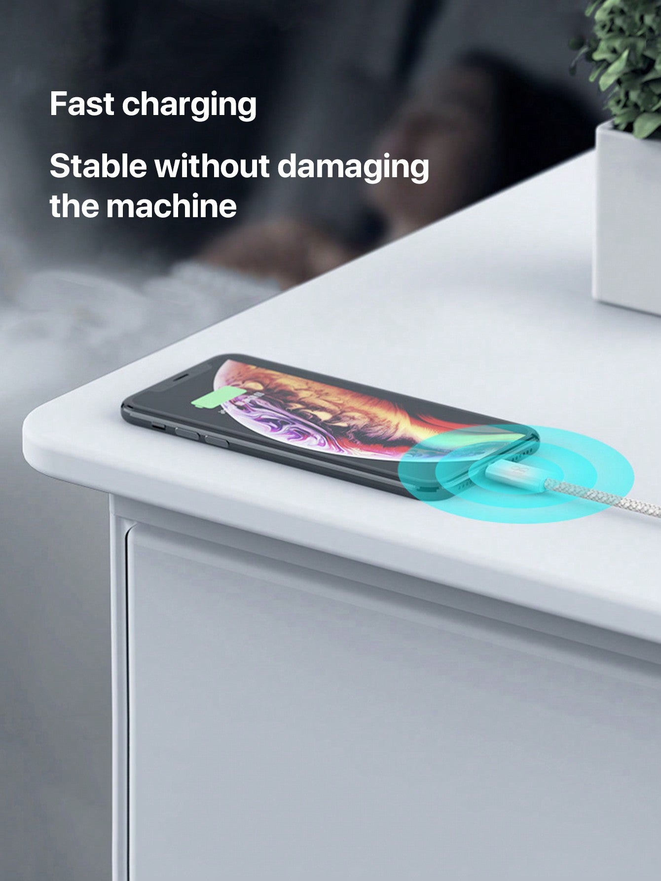 D8 20W USB-C PD 고속 충전기 세트 (케이블 포함) 아이폰 15 / 아이패드 고속 충전 완벽 지원!