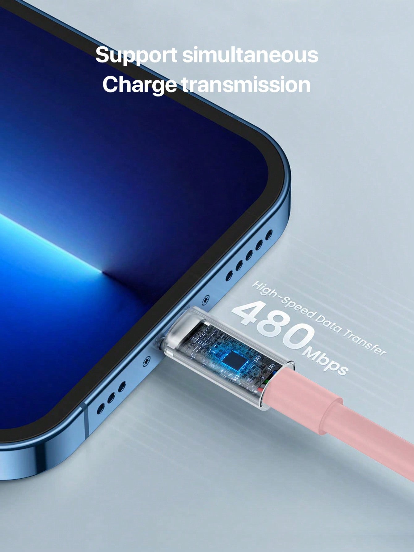 D8 MFi 인증 USB-A to 라이트닝 고속 충전 케이블 2.4A 고속 충전 | 다양한 길이 선택 | iPhone, iPad 호환
