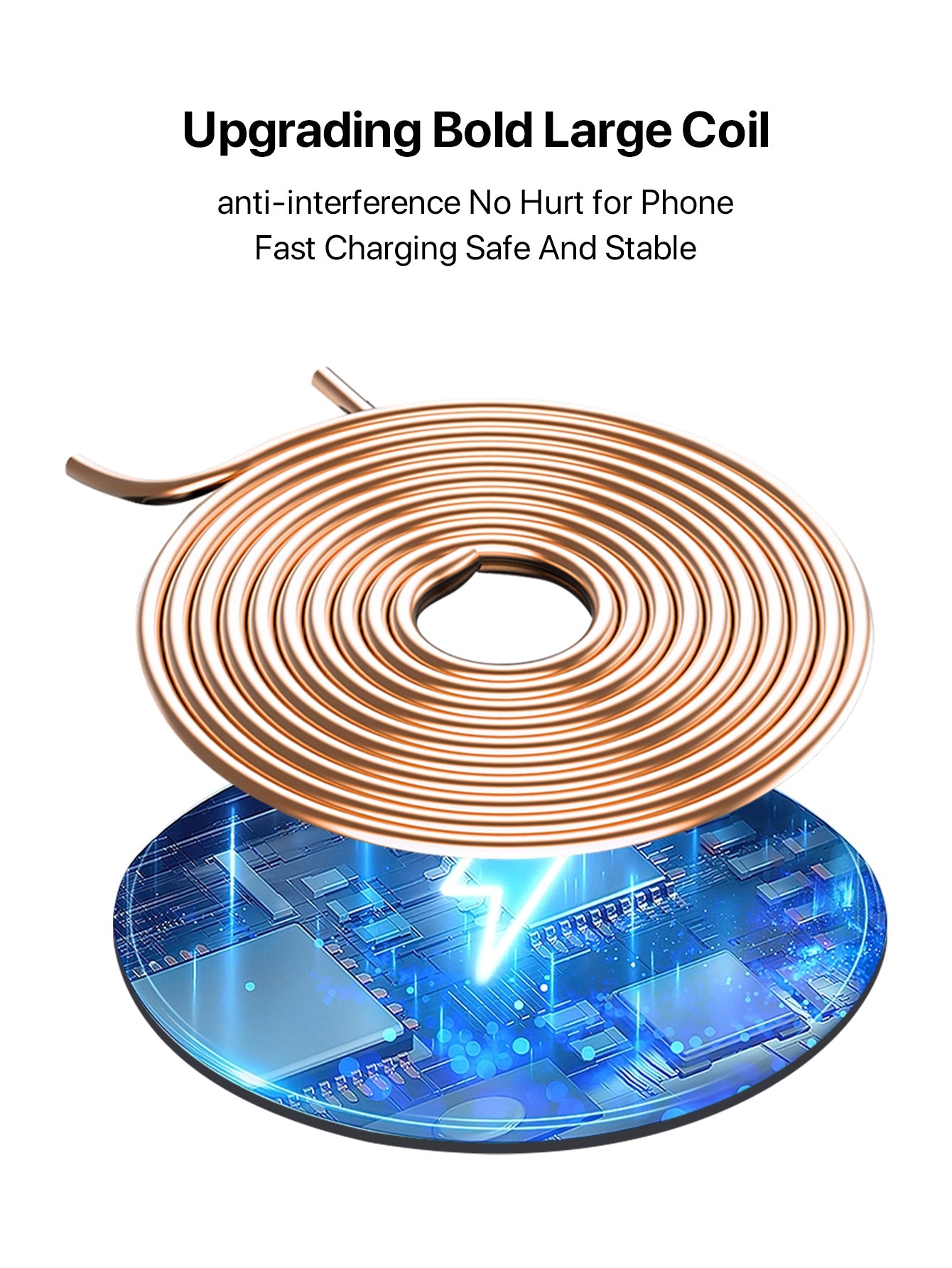 Dynamic8 무선 고속 충전기 (PWB-2110) – 7.5~10W 출력 / 초슬림 / 세라믹+플라스틱 소재 / CE·FCC·ROHS 인증