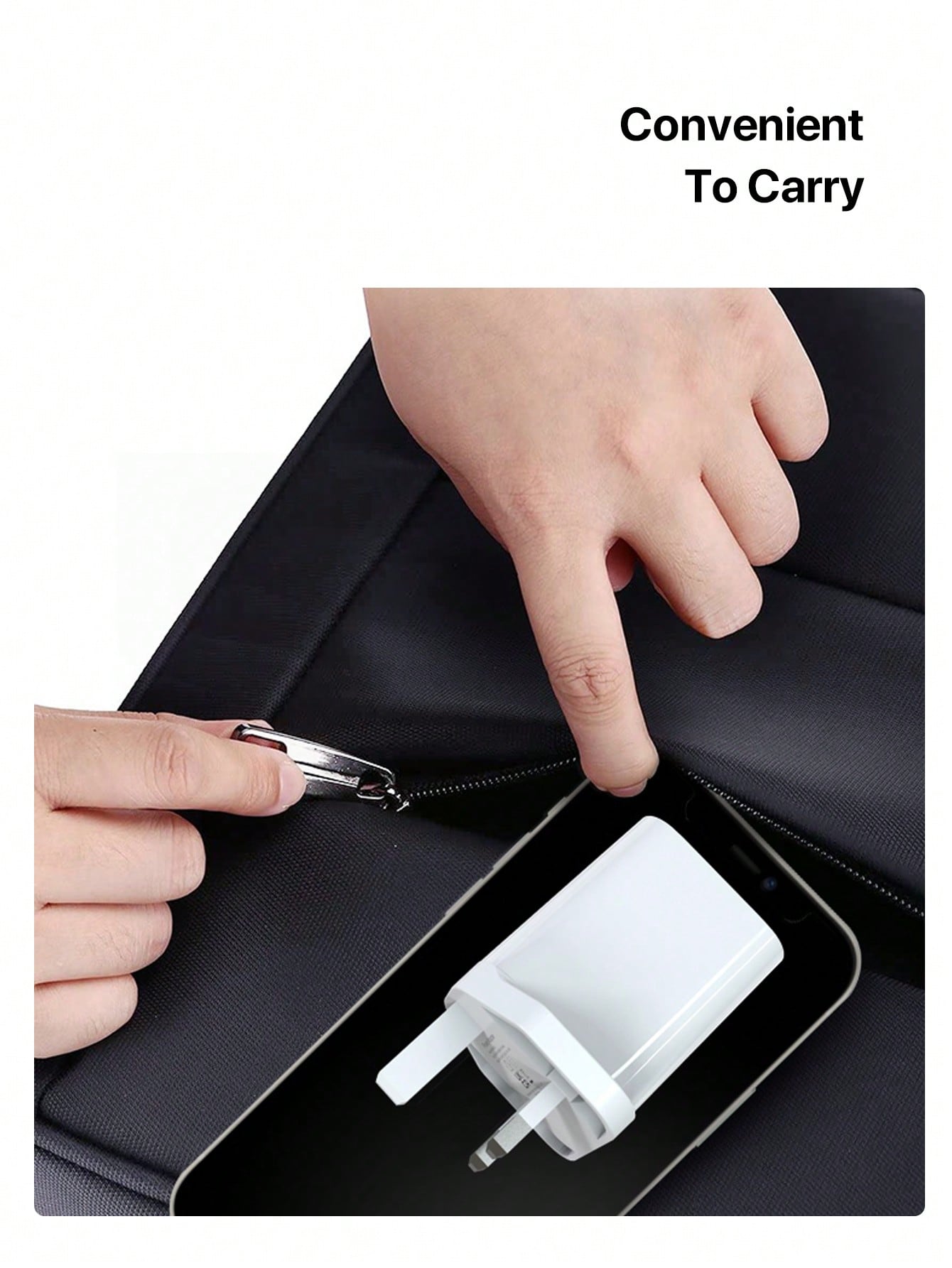 D8 20W USB-C 고속 충전기 (화이트)