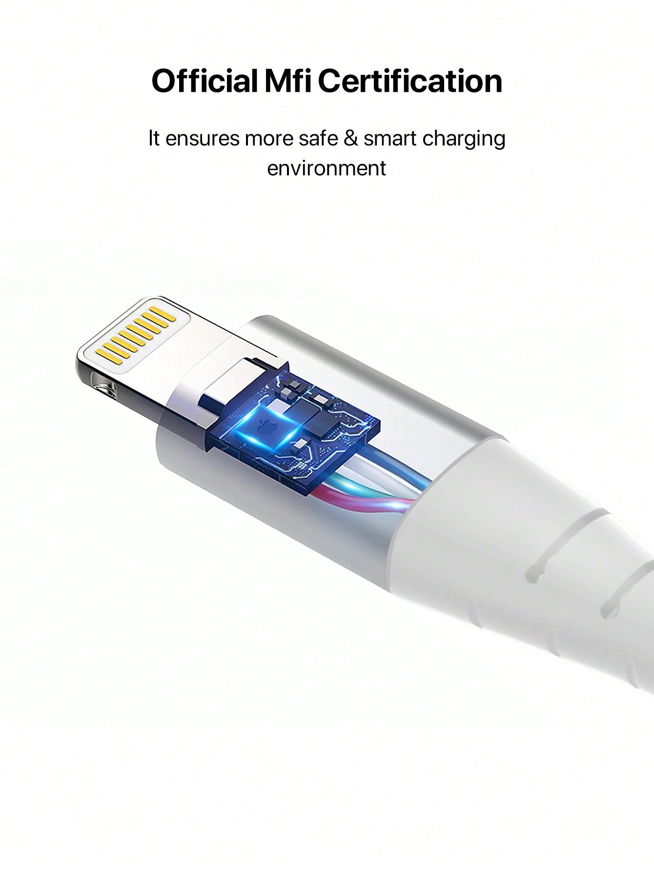 D8 라이트닝 고속 충전 데이터 케이블 iPhone / iPad 전용 | 고속 충전 | 빠른 동기화 | 고내구성