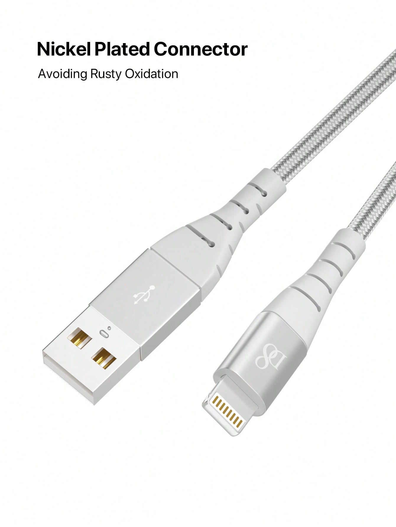 D8 라이트닝 고속 충전 데이터 케이블 iPhone / iPad 전용 | 고속 충전 | 빠른 동기화 | 고내구성