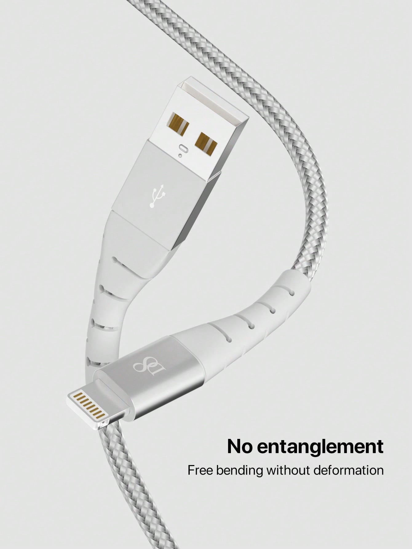 D8 라이트닝 고속 충전 데이터 케이블 iPhone / iPad 전용 | 고속 충전 | 빠른 동기화 | 고내구성